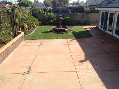 Orange County Concrete Patio