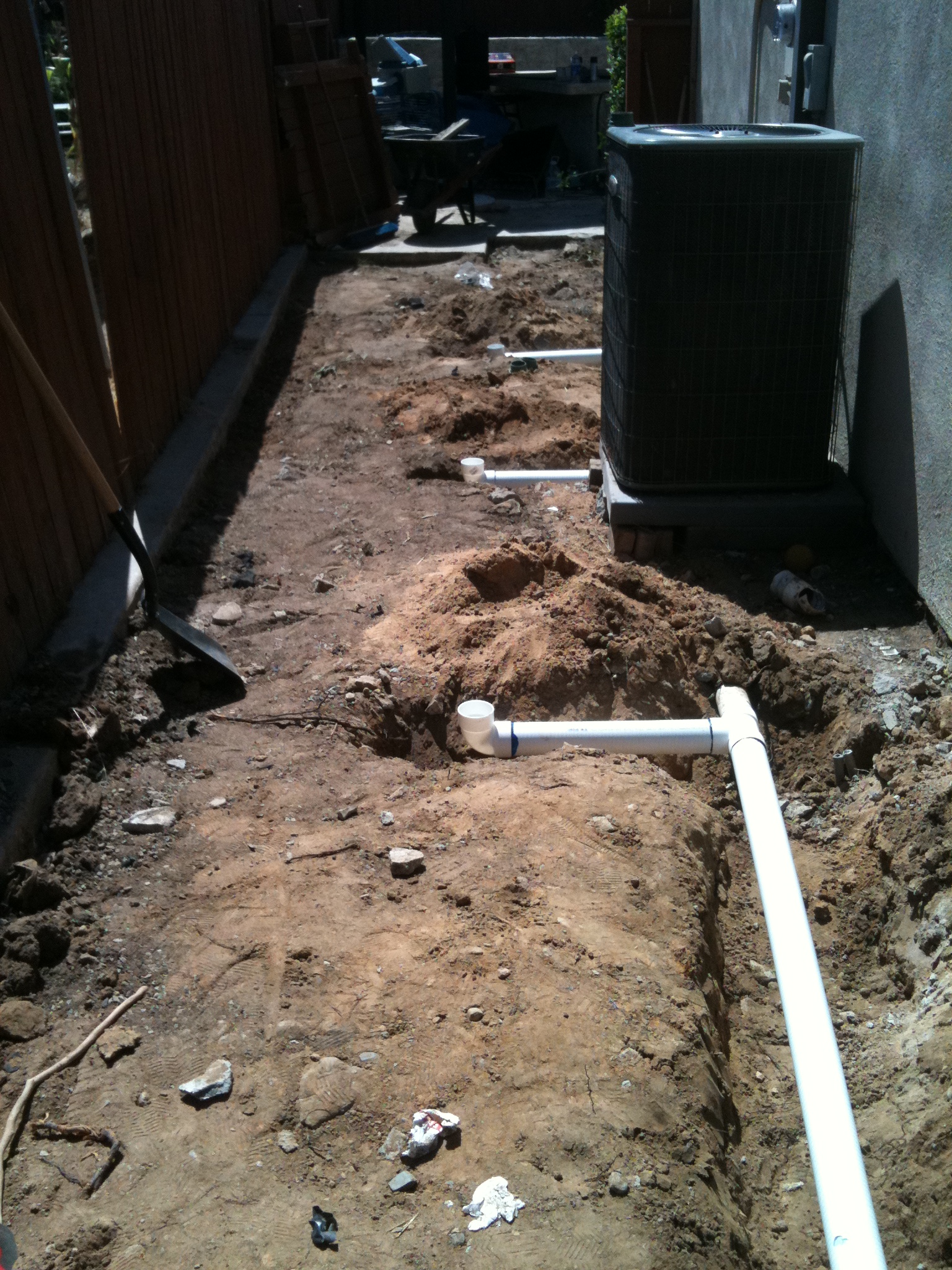 Orange County Drain System Installation