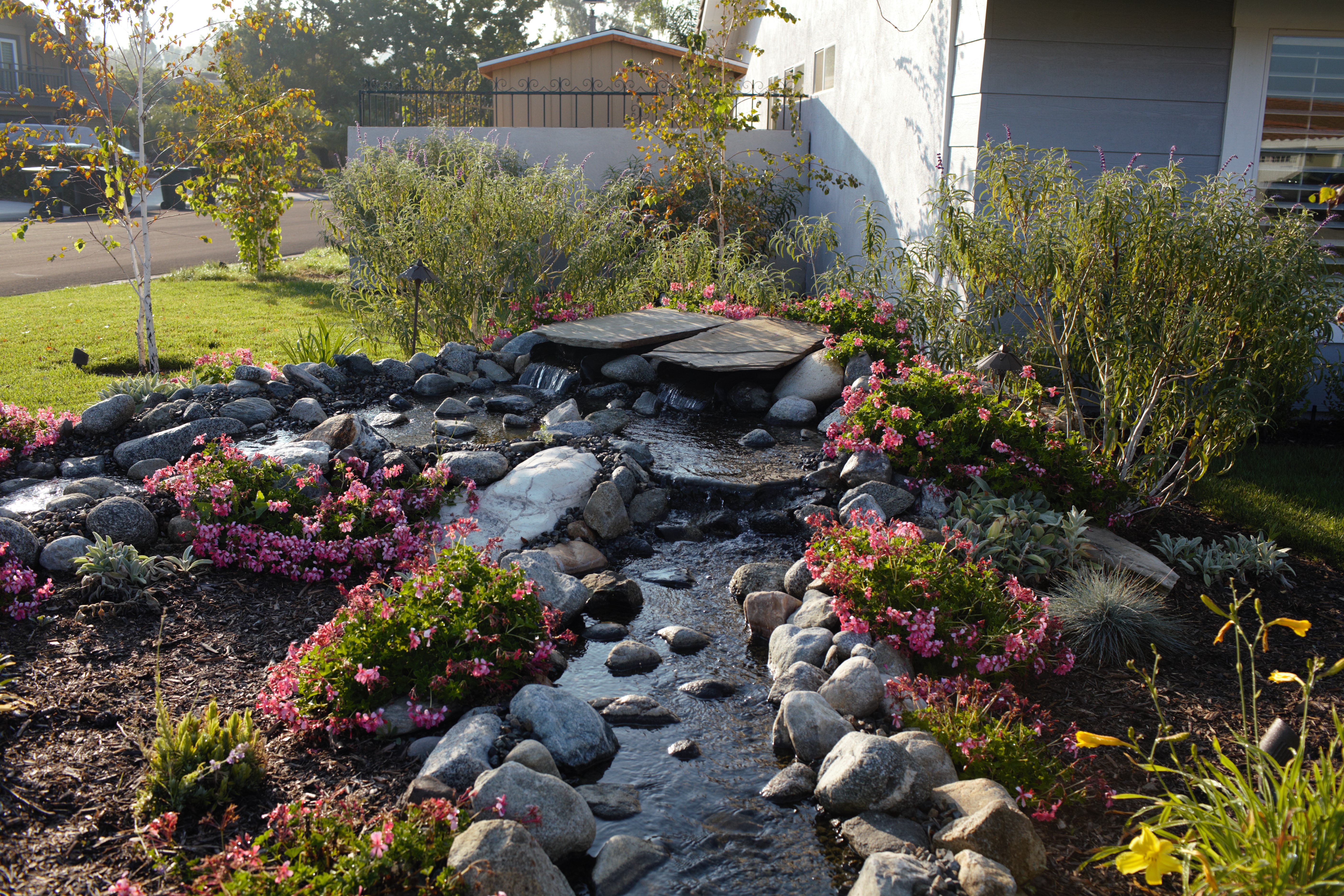 Ponds and Waterfalls