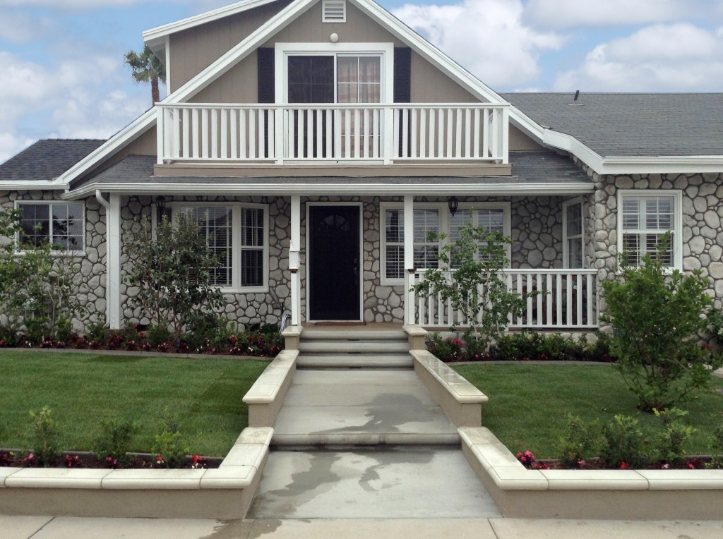 Concrete Entryway Orange County