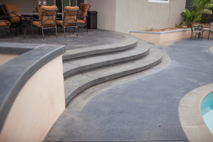 Concrete Step Construction Orange County Landscape Construction