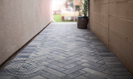 Interlocking Pavers Walkway in Orange County