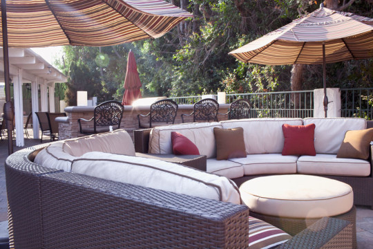 Orange County Outdoor Living Area