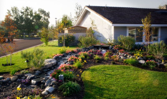 Water Feature Rivers and Waterfall