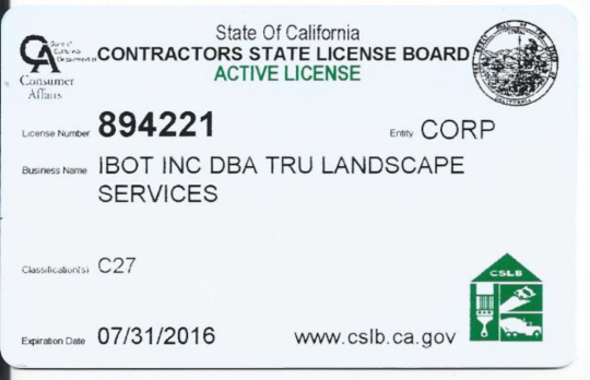Licensed Landscape Contractors Orange County