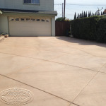 Concrete drive way